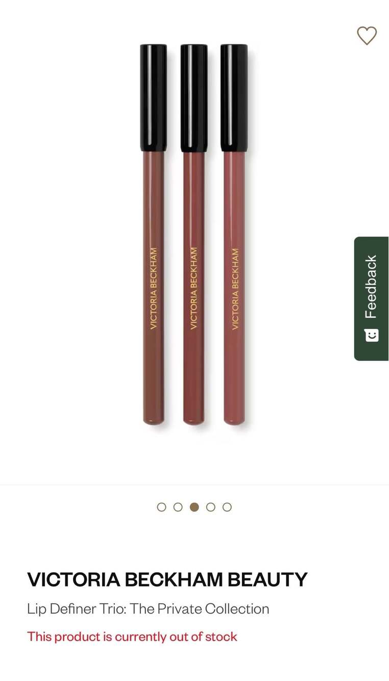 Victoria Beckham Beauty Lip Definer Trio: The Private Collection - Picture 7 of 15